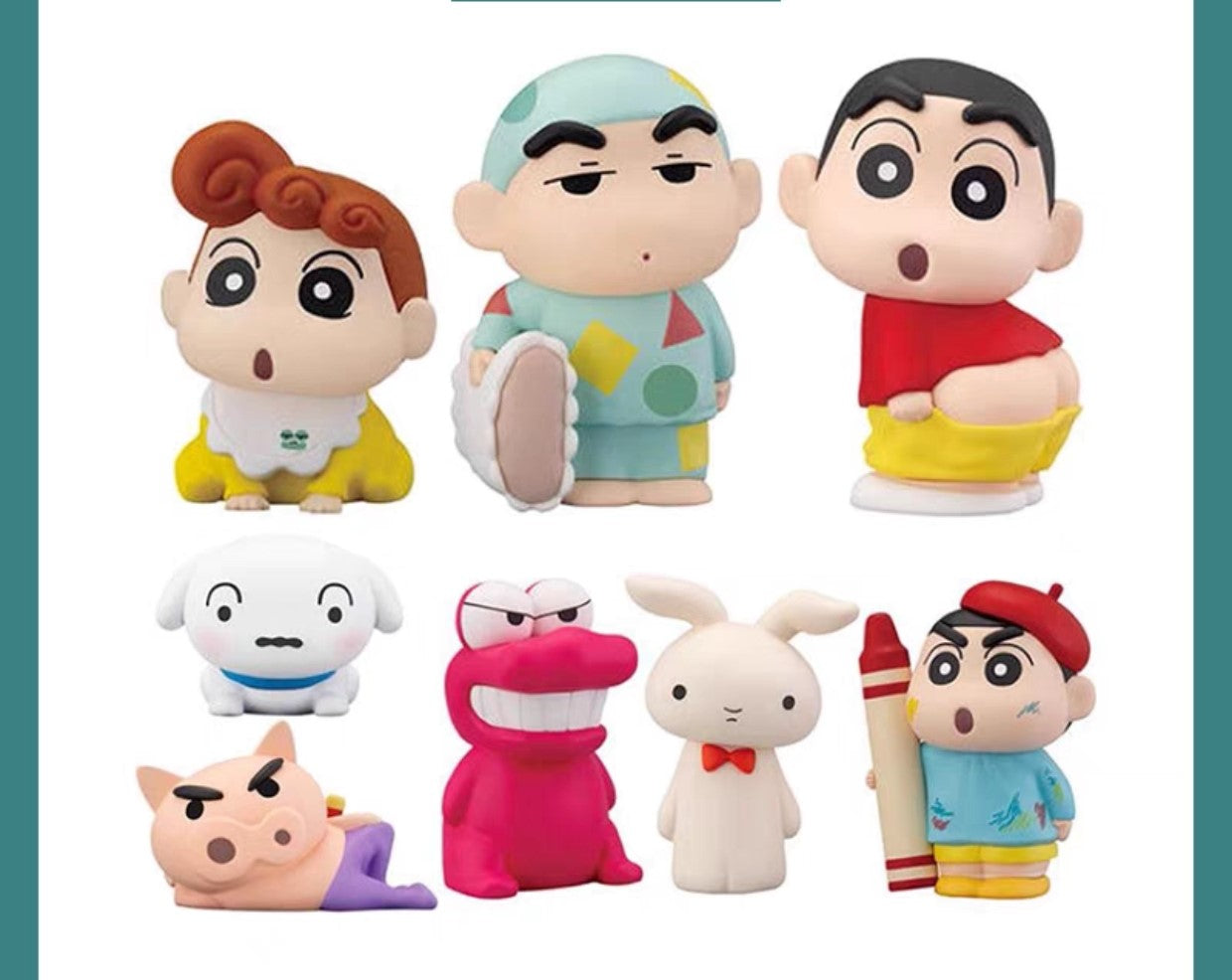 [BANDAI] CRAYON SHIN-CHAN - Friends Series Mini Figure