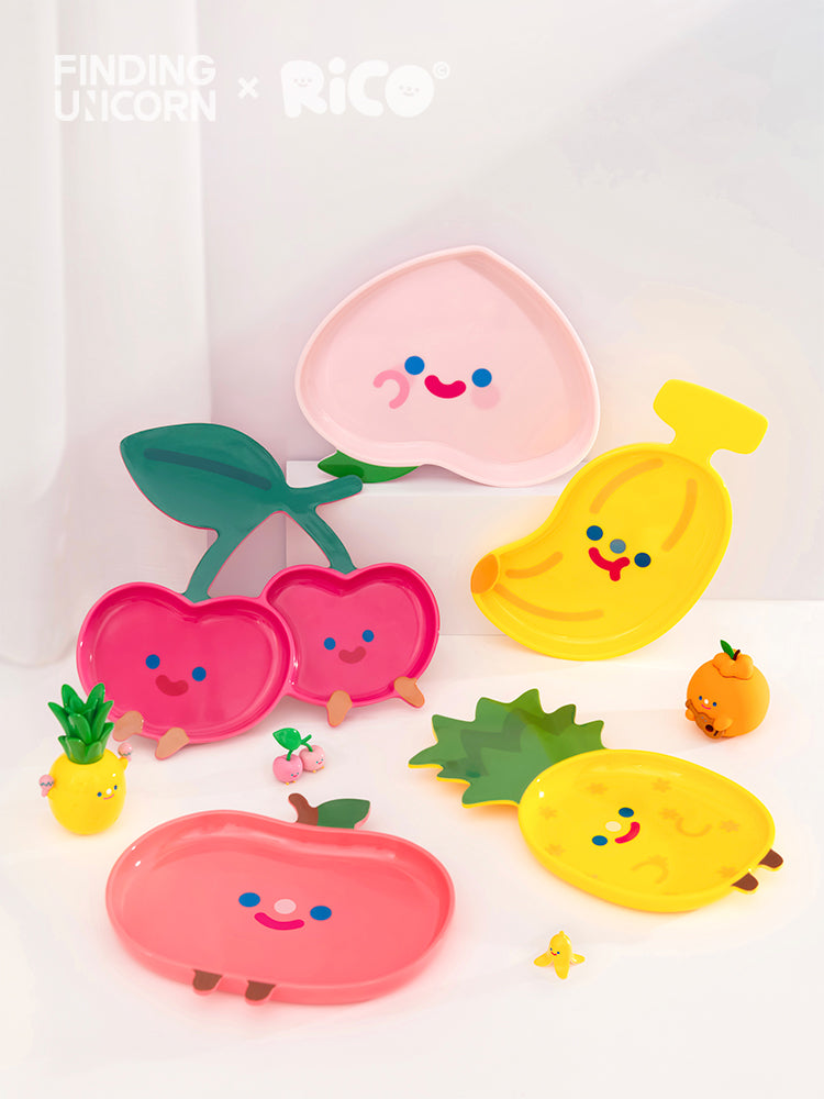 [F.UN]  RiCO - Fruit Series Multifunction Special-Shaped Plate Blind Box