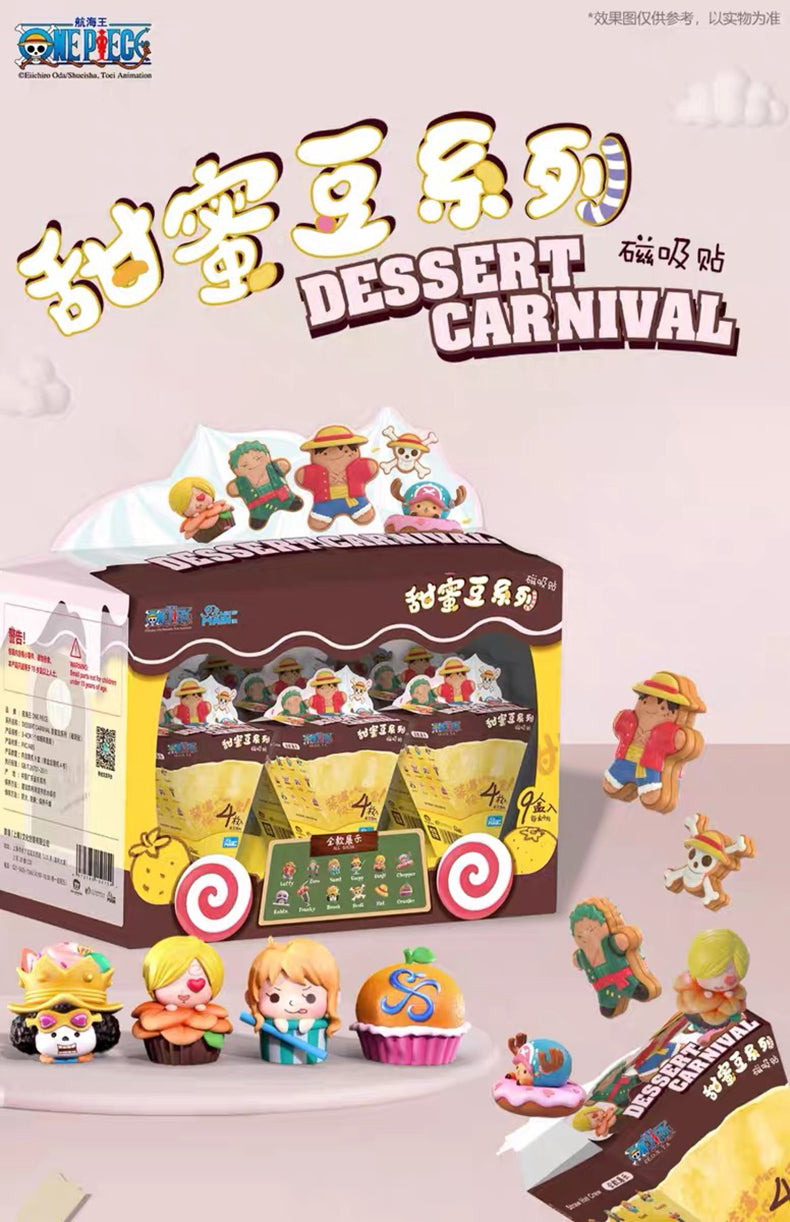 [TOEI] ONE PIECE - Dessert Carnival Magnetic Series Blind Box