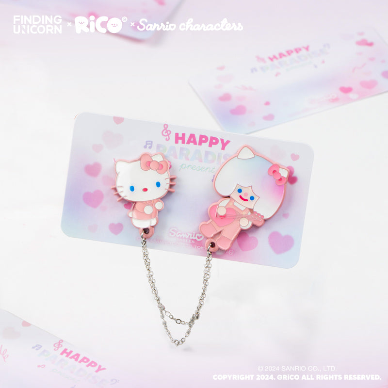 [F.UN] RICO x Sanrio Happy Paradise Pin Blind Box