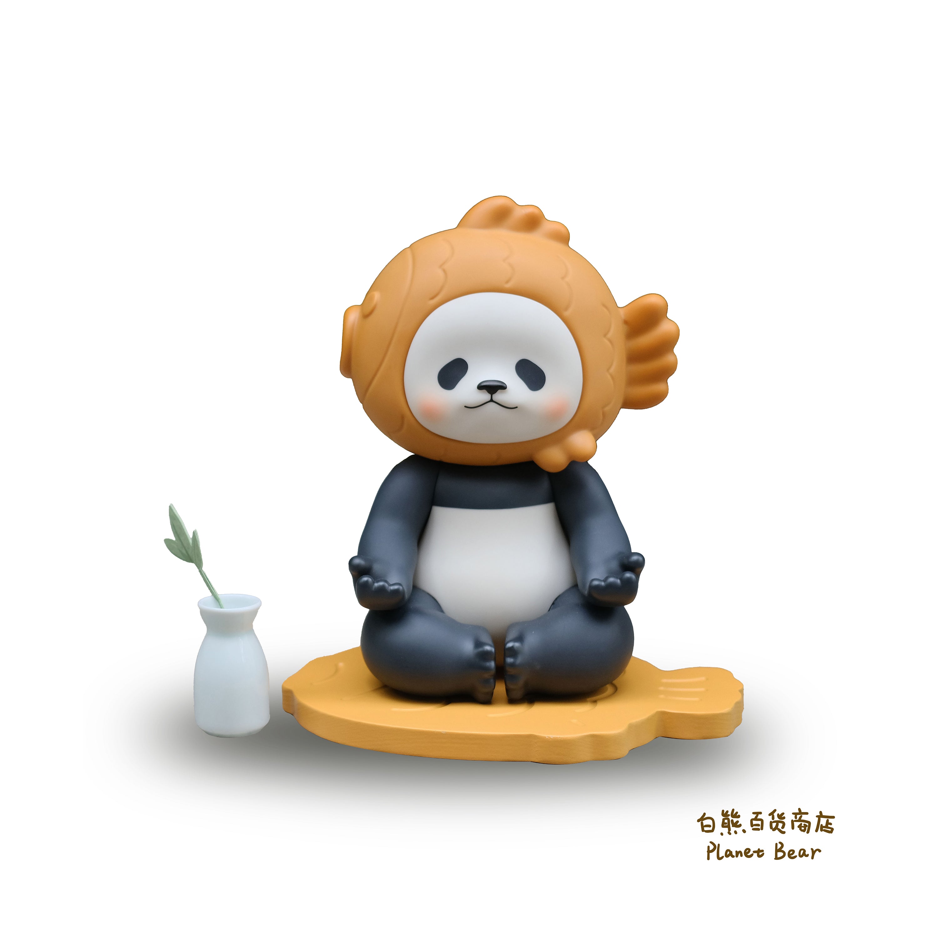 [Planet Bear] PANPAN - Big PanPan Who Meditates Seriously Art Toy