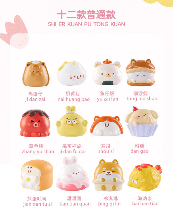 [GRACECUTE] Meow Meow Snack Shop Series Blind Box