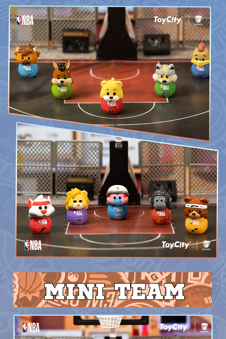 [TOYCITY] NBA Mascots - Mini Squad Series Cutie Tile