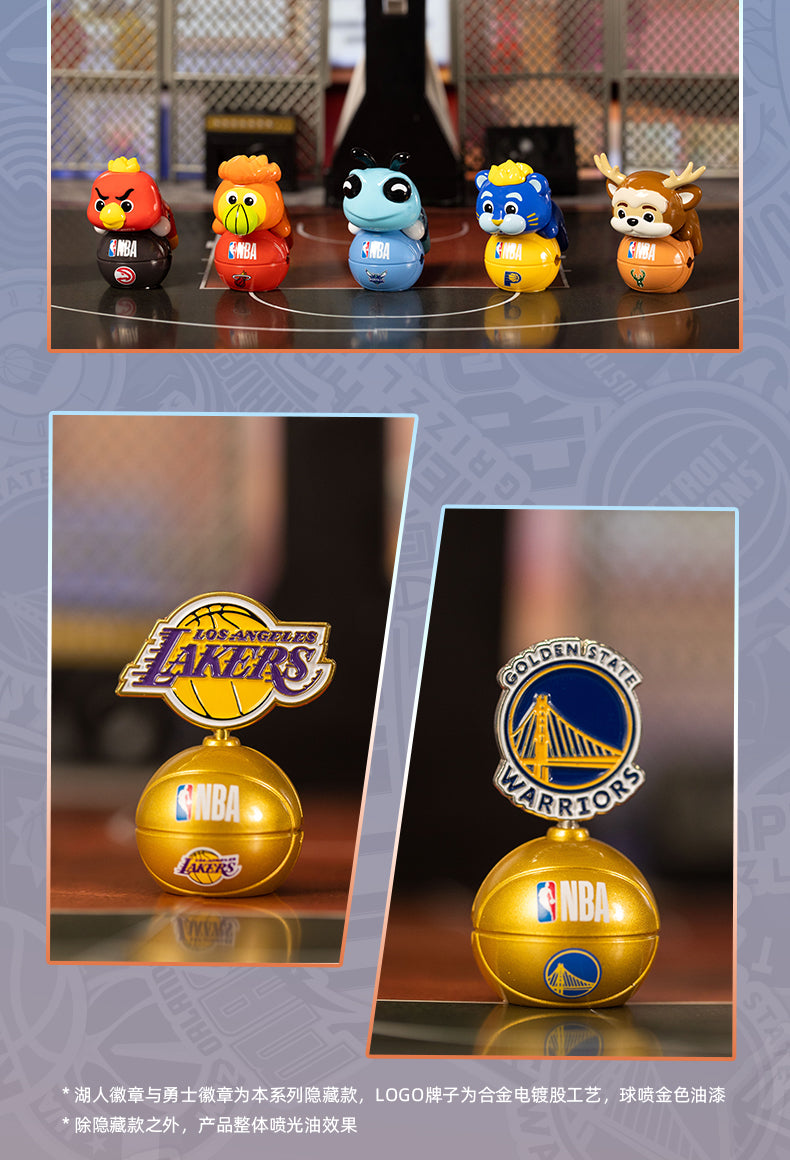 [TOYCITY] NBA Mascots - Mini Squad Series Cutie Tile