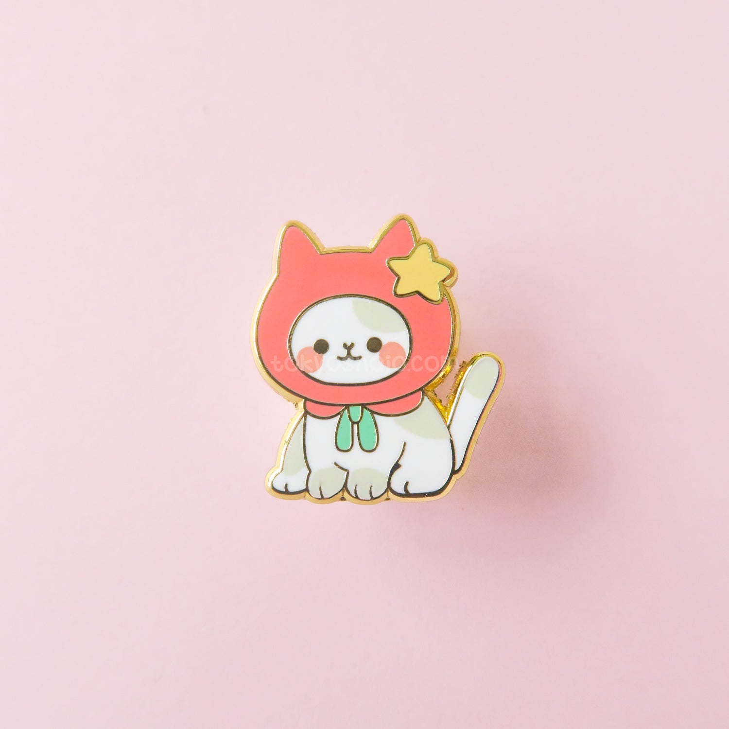 [Tokyo Shojo]  Santa Cat Pin