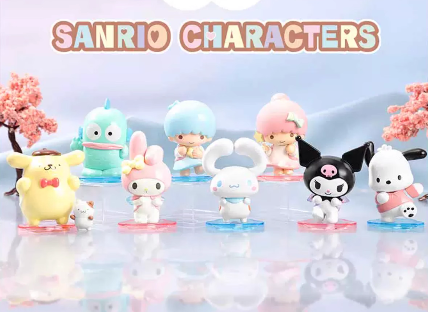 [MINISO]  SANRIO CHARACTERS - Back to Back Company Series Blind Box