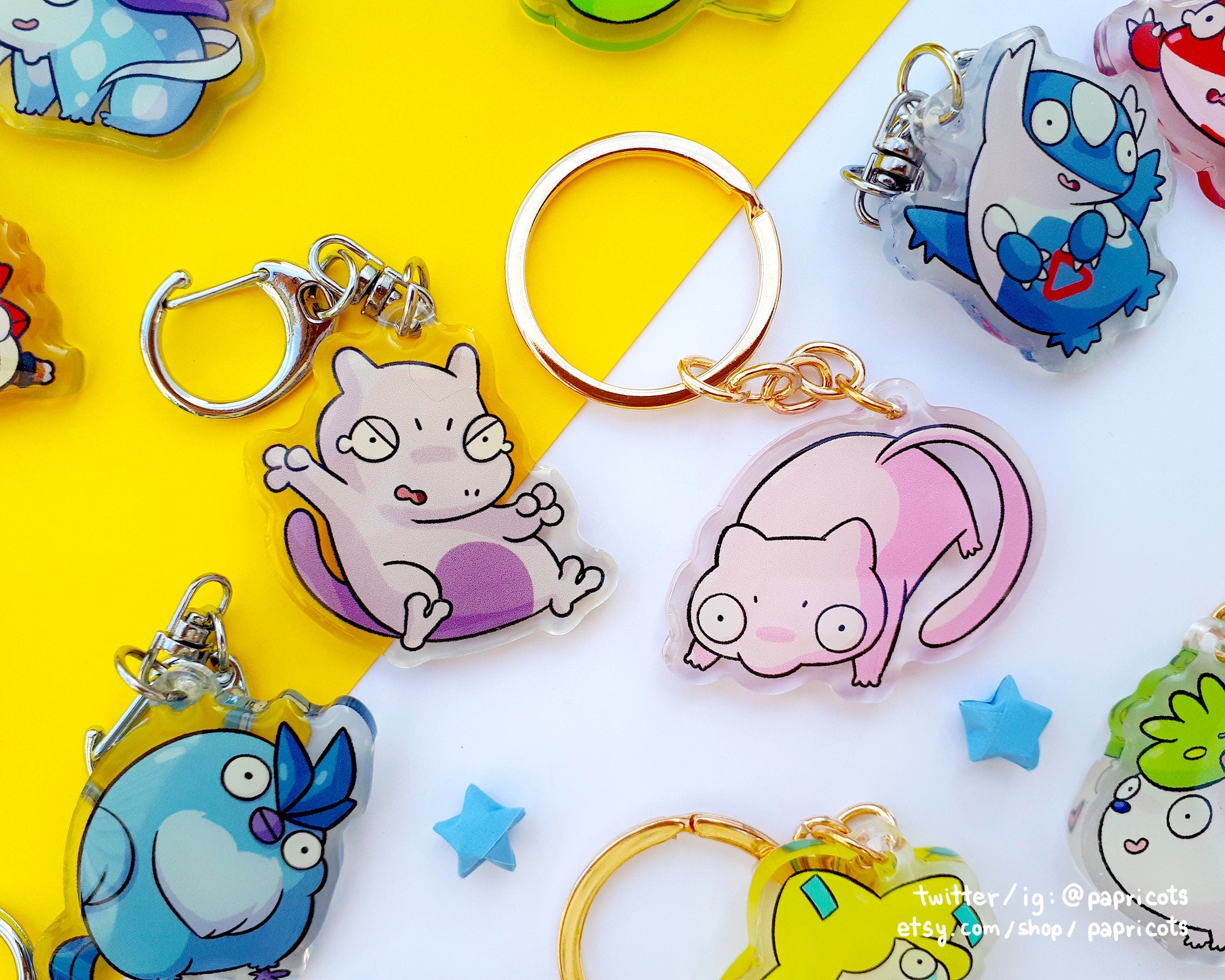 Pokemon keyring hot sale