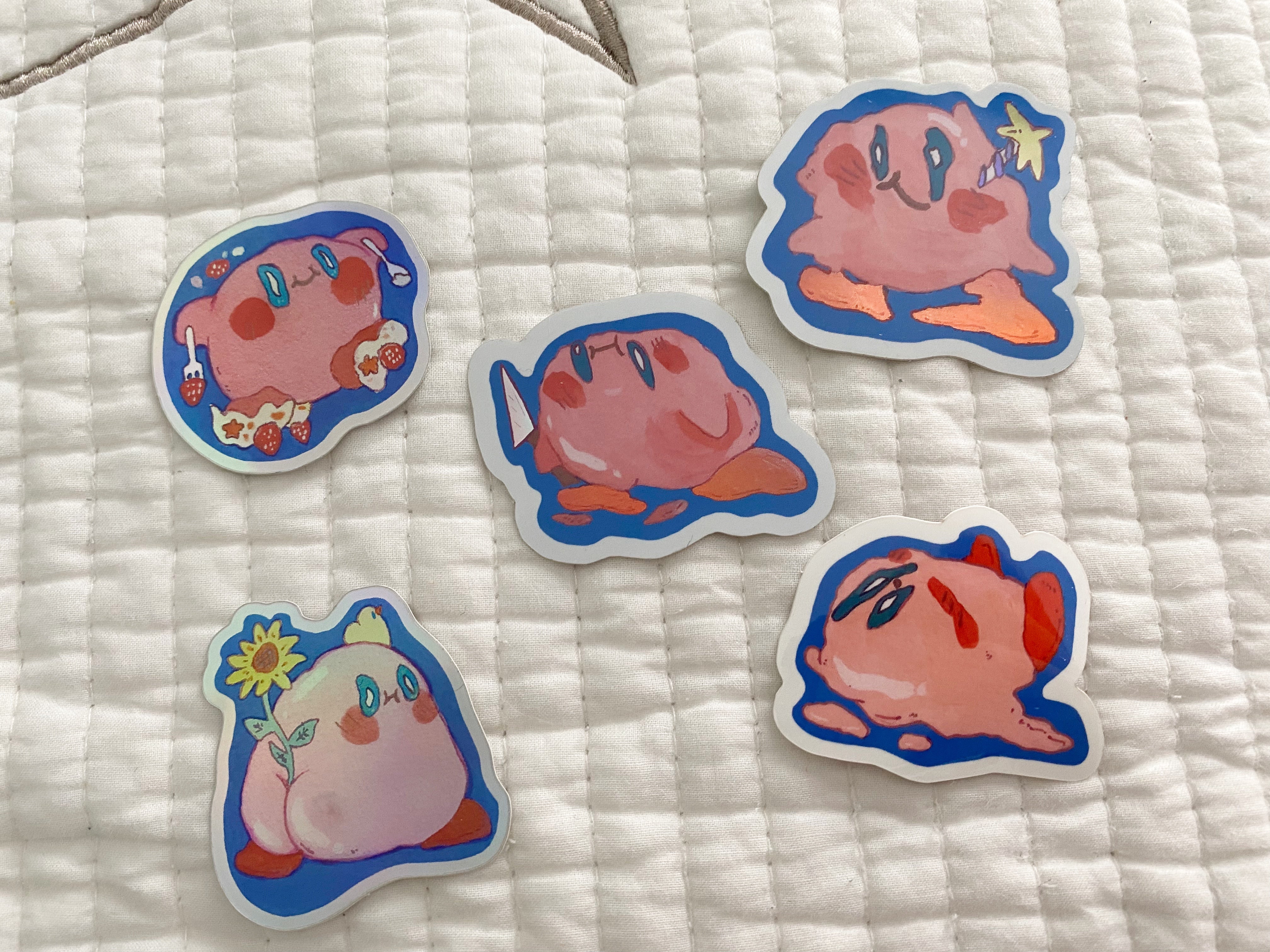 [ATHENA] Sticker set -Kirby sticker set