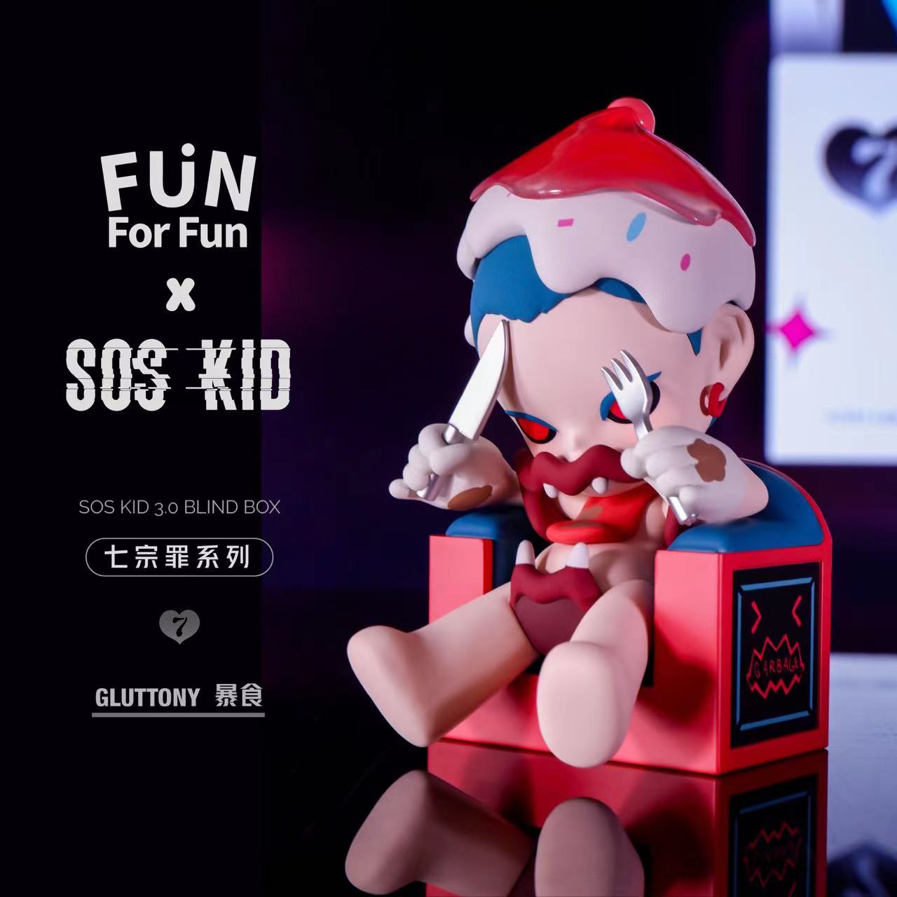 [FUNFORFUN] SOS KID - Seven Deadly Sins Series Blind Box