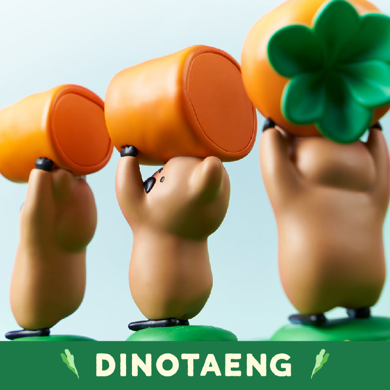 [XINGHUI CREATIONS] DINOTAENG - King Carrot Limited Edition Magnet Art Toy