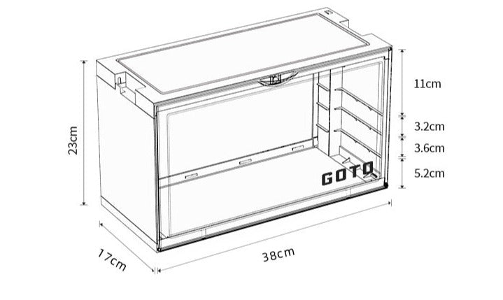 [GOTO] “S3” - LED Display Case