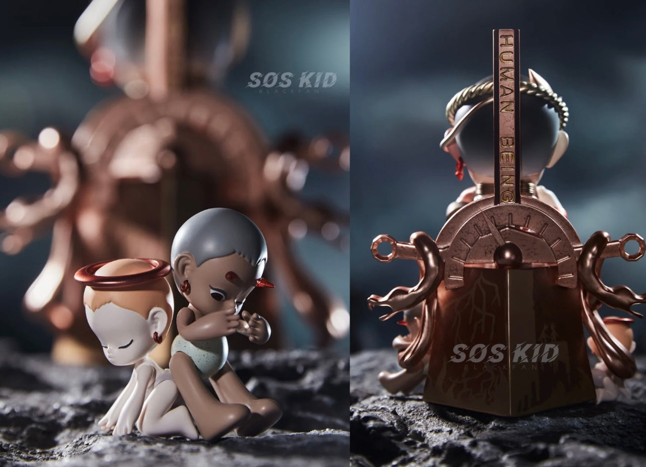 [FUNFORFUN] SOS KID - "Human" Limited Art Toy