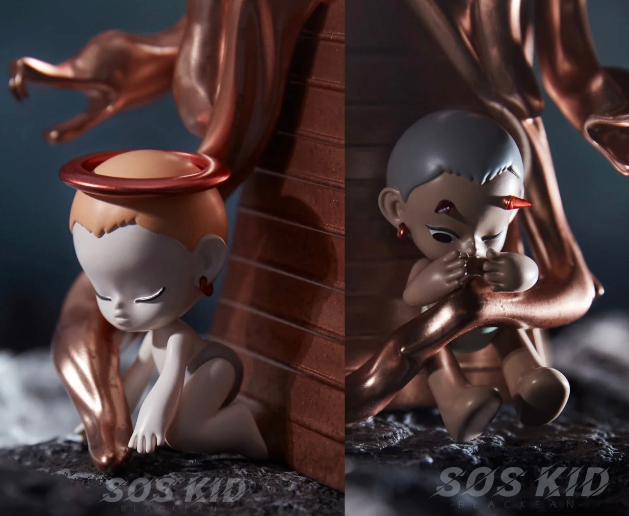 [FUNFORFUN] SOS KID - "Human" Limited Art Toy