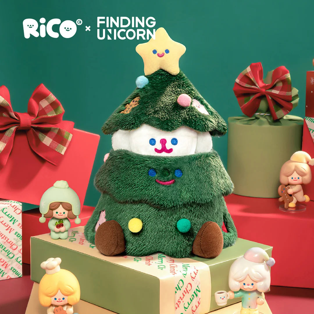 [F.UN] RiCO - Pom Pom Christmas Tree Plush